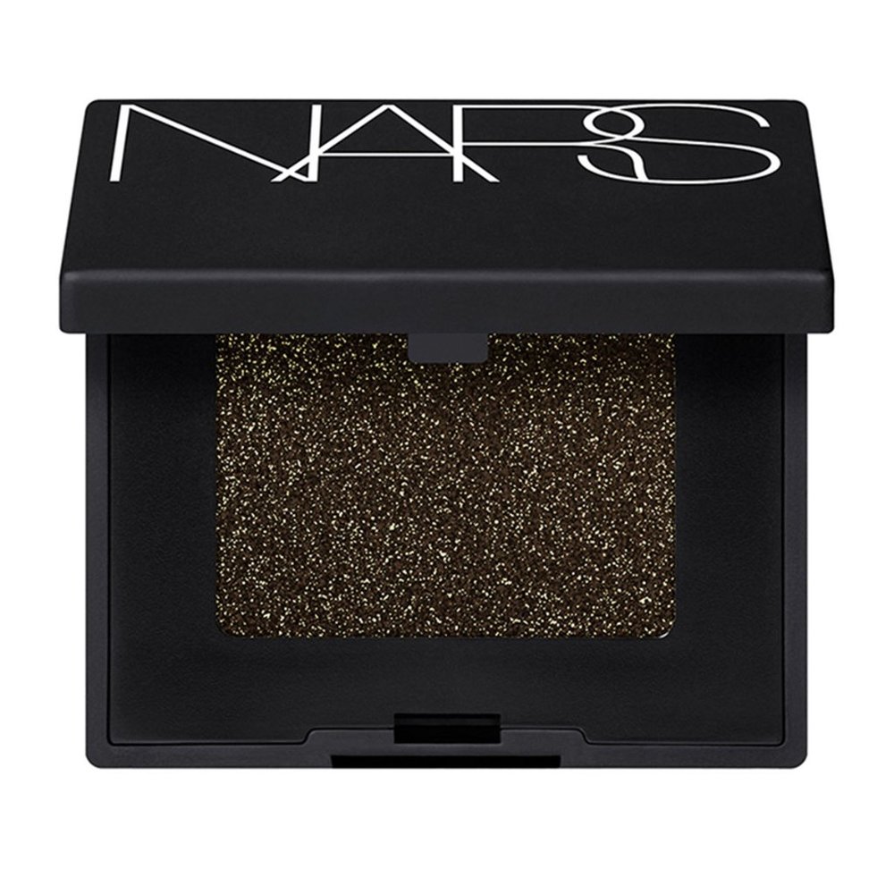Nars Hardwired Eyeshadow Night Clubbing Gold Black w/ Pearls Sparkly Glitter